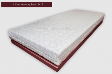 Saltea Memory Basic 2+12 cm 80x200 cm 